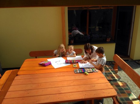 venkovní učebna pro individuální vzdělávání