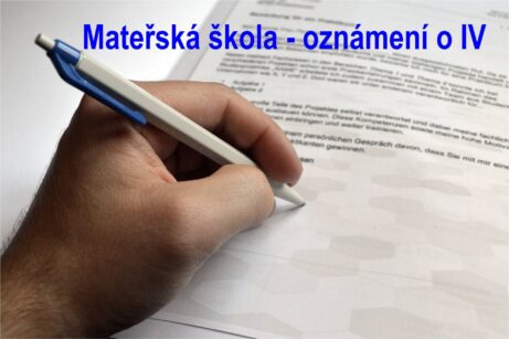 Domškoláci v mateřské školce